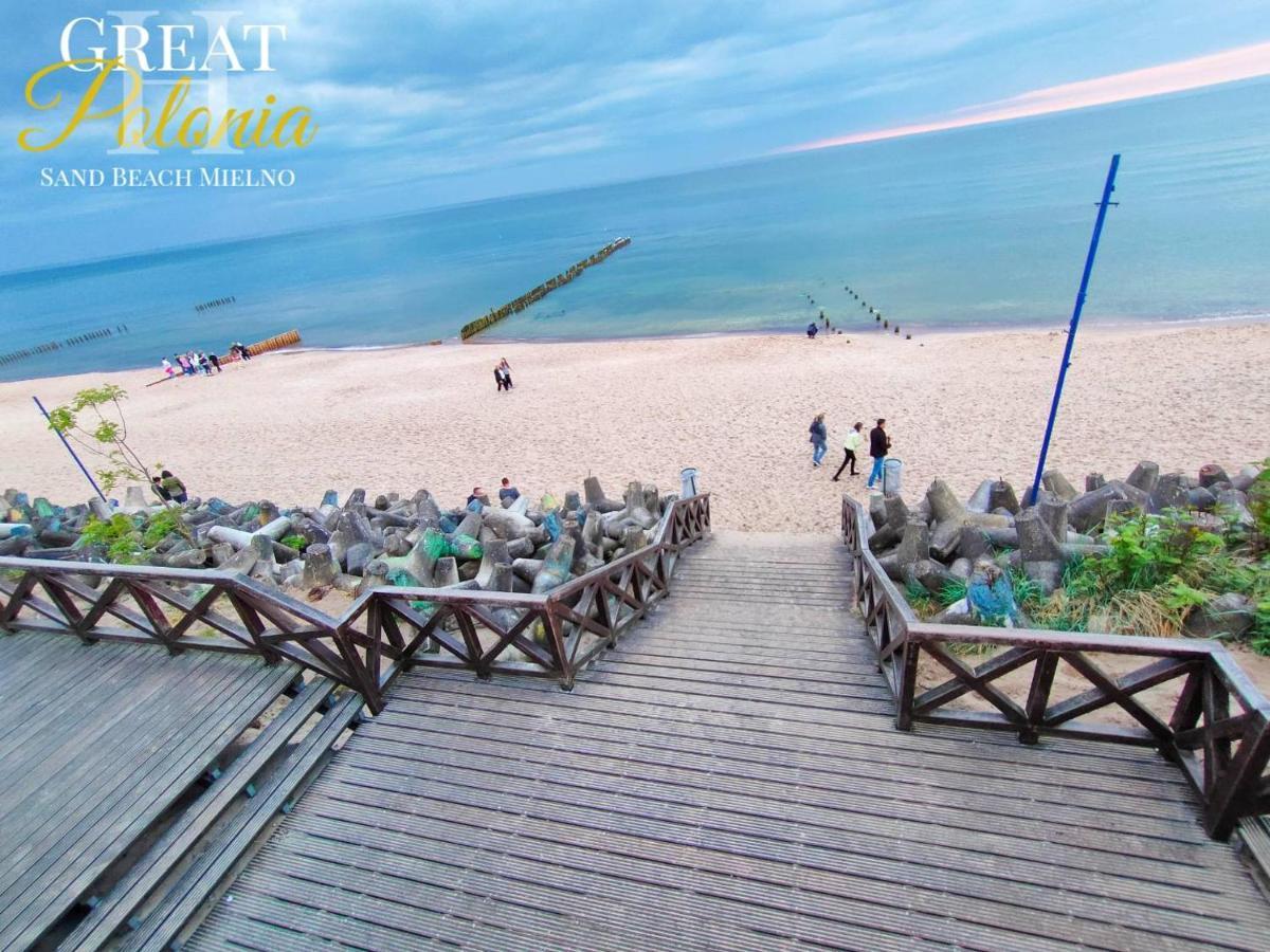 Great Polonia Sand Beach Mielno Mielno  Bagian luar foto